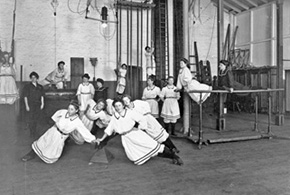 Sportanlage früher